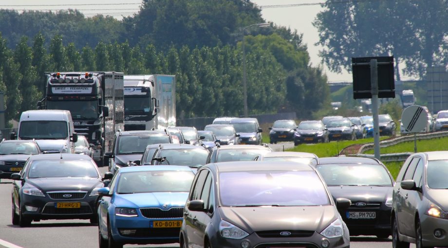 File hinder transport logistiek