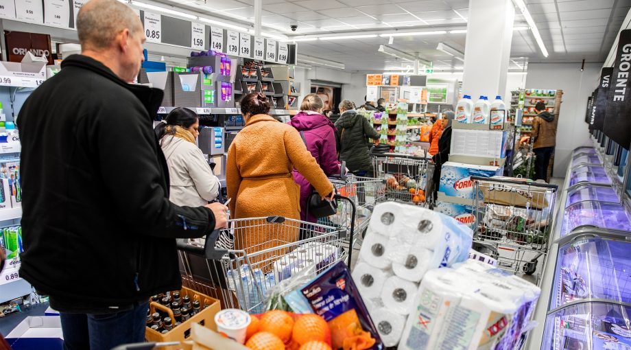 Hamsteren recordomzet corona supermarkt