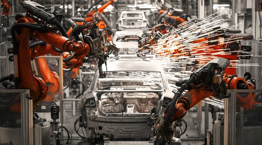 Handelsspanning elektrische modellen autoindustrie