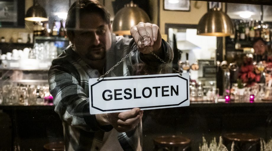 Horeca gesloten dicht winkel lockdown