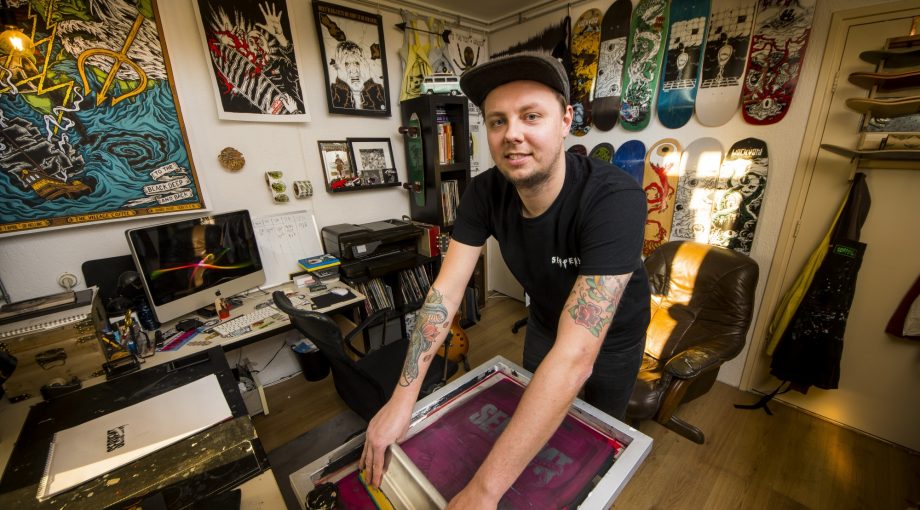 Jorick krooshof ondernemer skateboard
