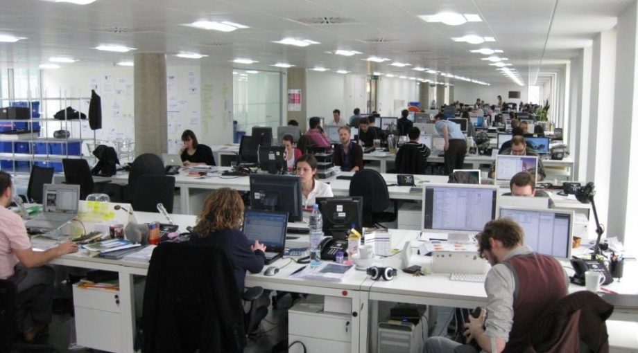 Kantoortuin bureaus corona