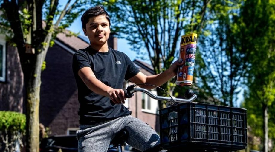 Kiran bhageloe uit deventer bezorgers die geen loon betaald krijgt