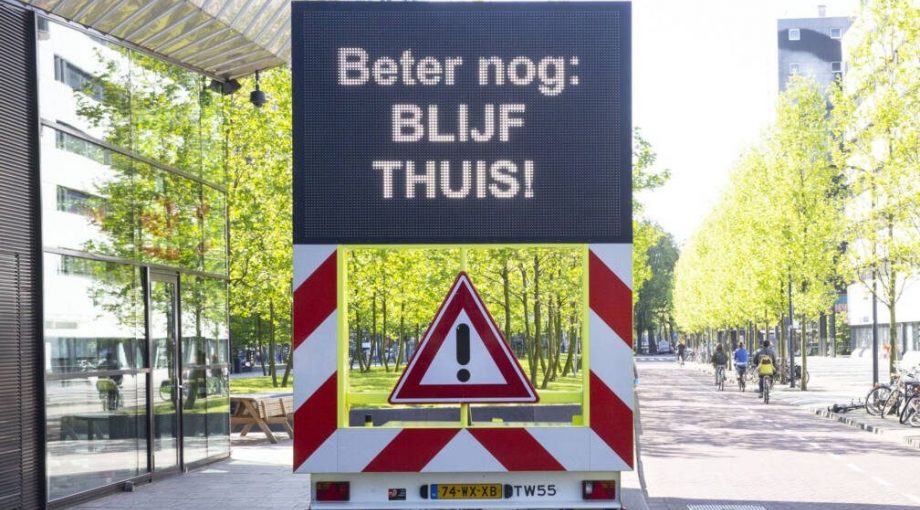 Lockdown blijf thuis
