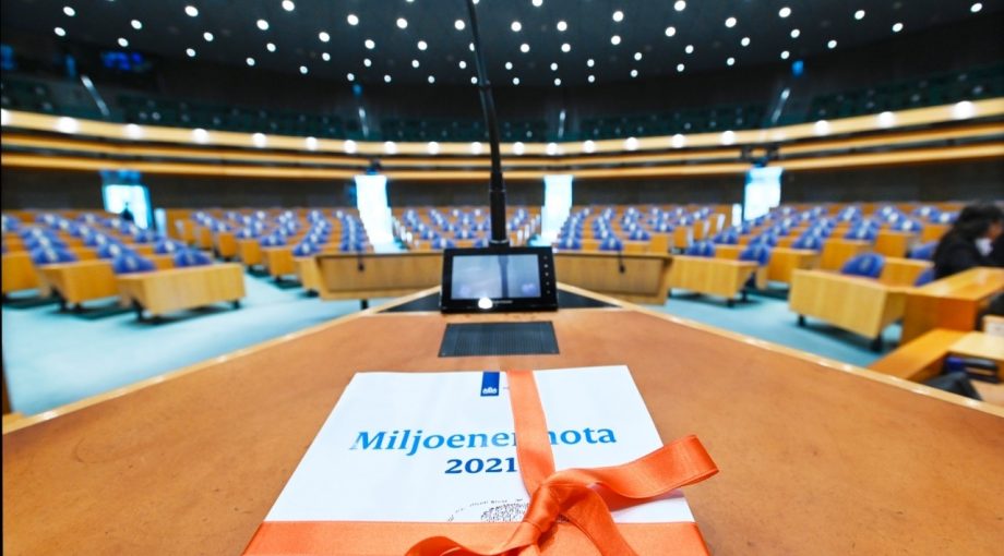 Miljoenennota 2021 prinsjesdag