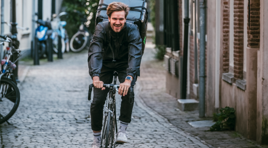 Packaly bezorging winkels fietskoeriers interview