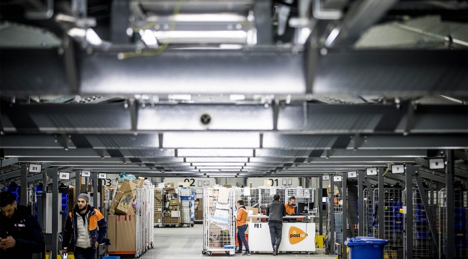 Post NL sorteercentrum online winkels