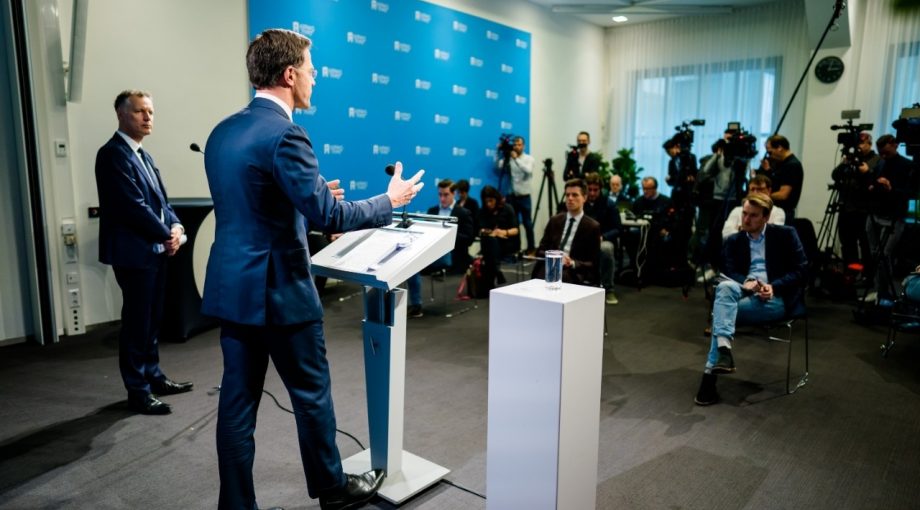 Rutte persconferentie coronavirus