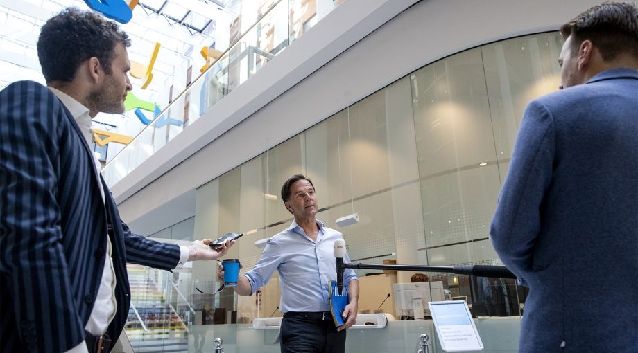 Rutte vvd horeca khn vertrouwen crisis