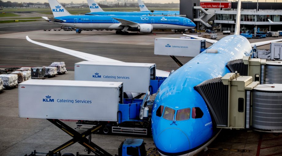 Schiphol klm luchthaven transport corona
