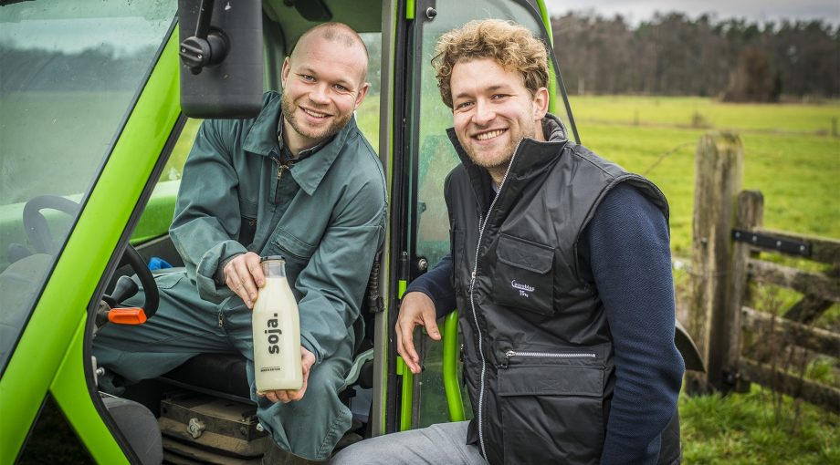 Sojamelk boeren ondernemers duurzaam grobben enschede
