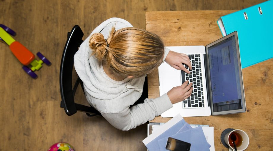 Thuiswerk thuis werken