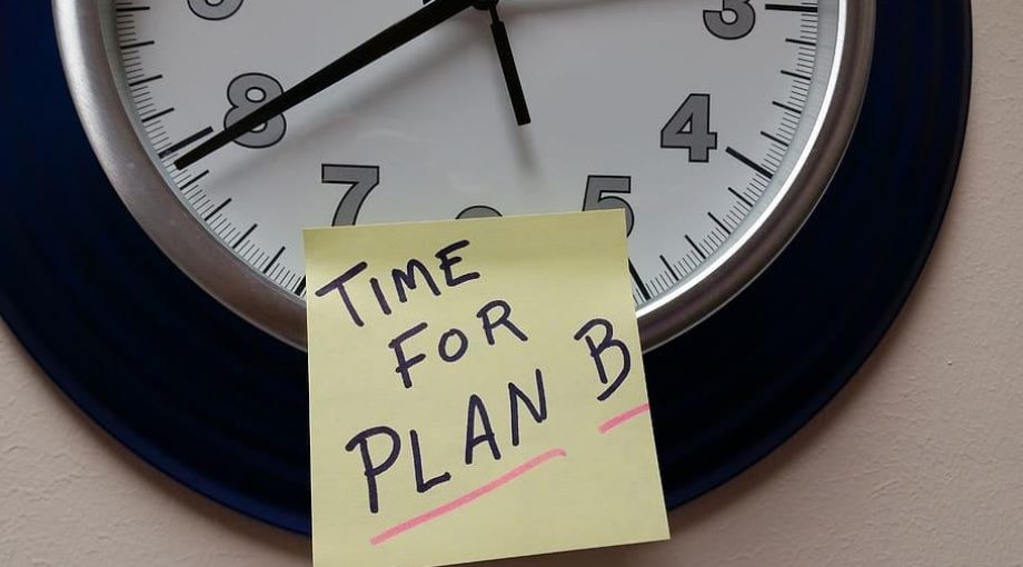 Time plan b alternative office idea growth