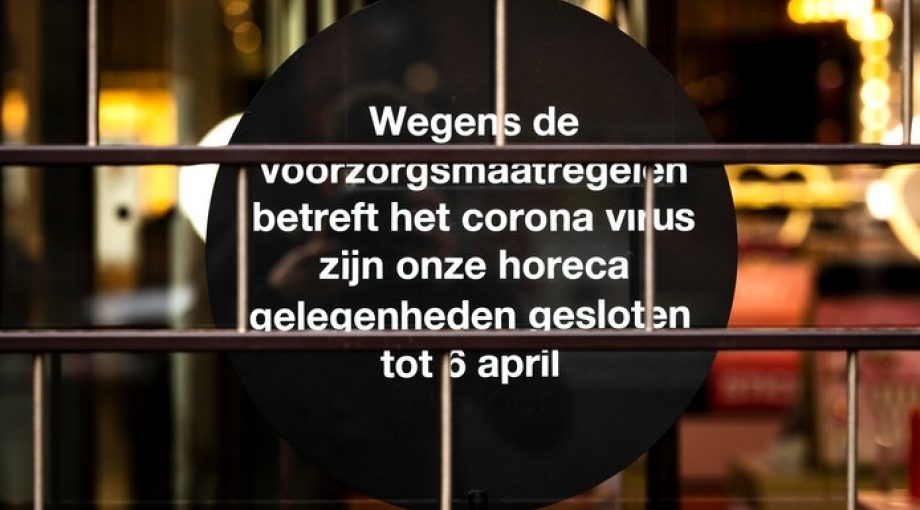 Voorzorgsmaatregelen corona virus horeca