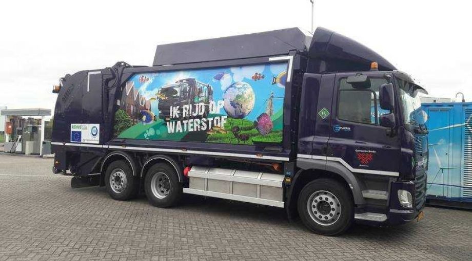 Vrachtwagen waterstof breda nemo