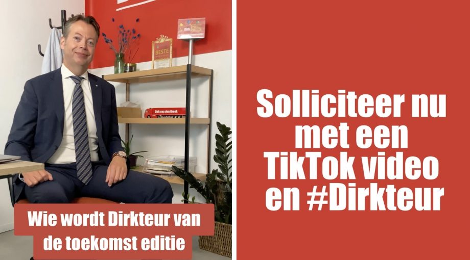 Werken bij dirk dirkteur tiktok video