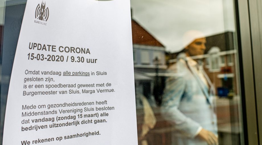Winkels wab corona maatregelen