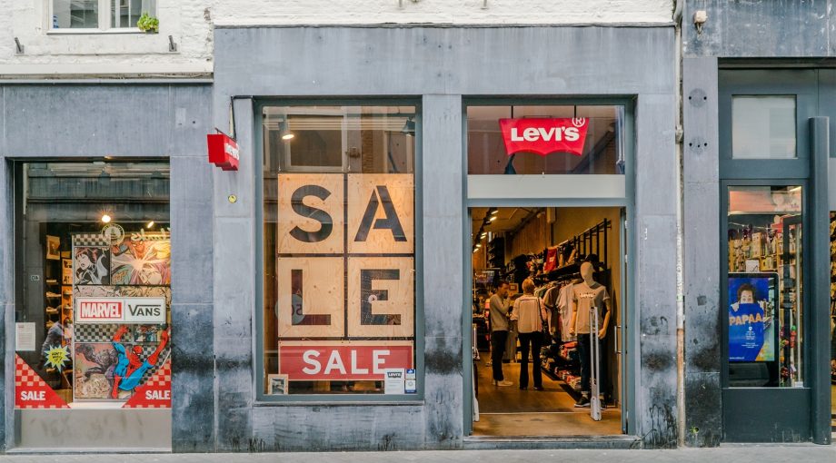 Winkels winkelstraat retail krimp