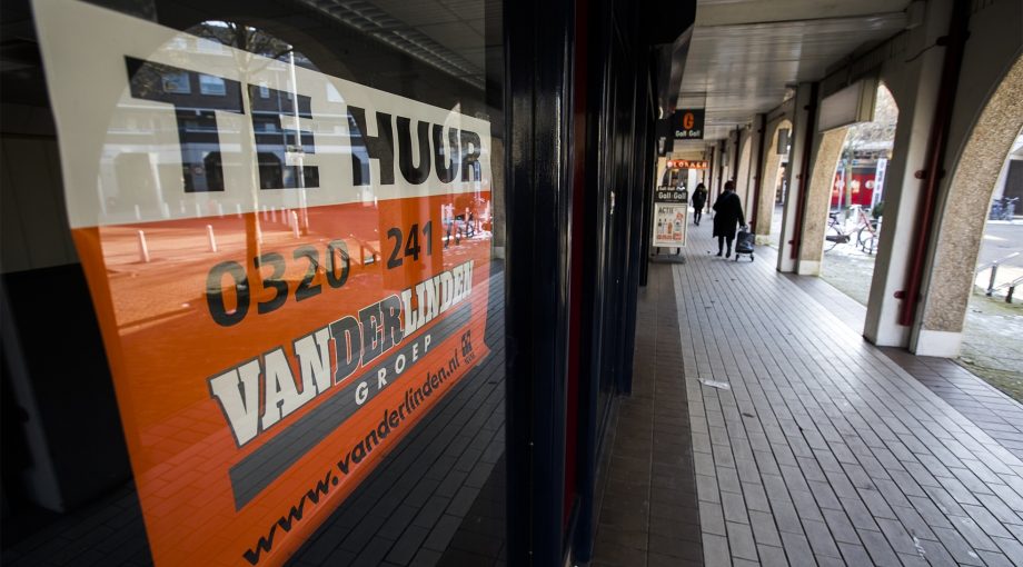 Winkelstraat leegstand retail