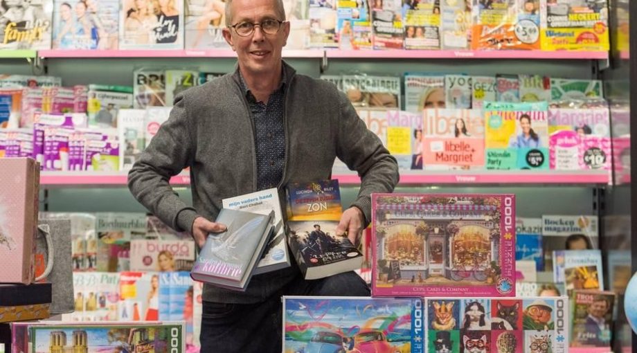 Wouter van grinsven boekhandel luchtigheid tijdens corona