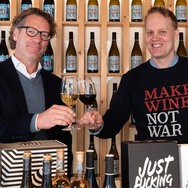 Derrick Neleman Gerard proost wijn