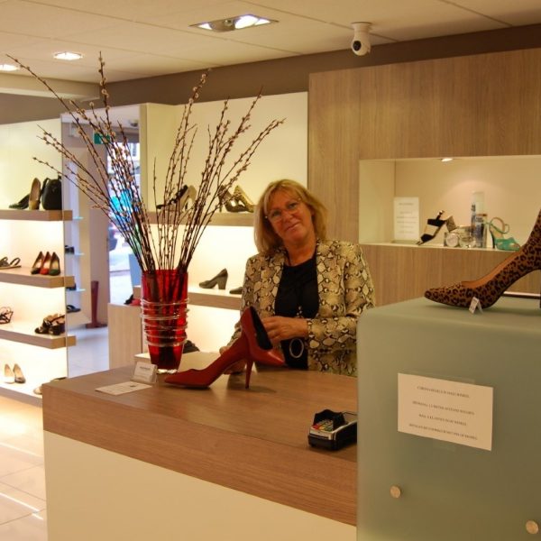 Yvonne in winkel