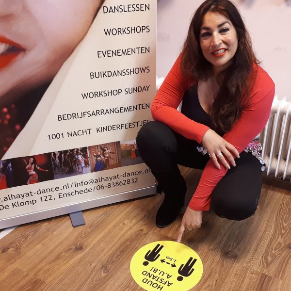 Al hayat ondernemer dans studio corona crisis