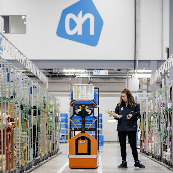 Albert heijn distributie vrouw