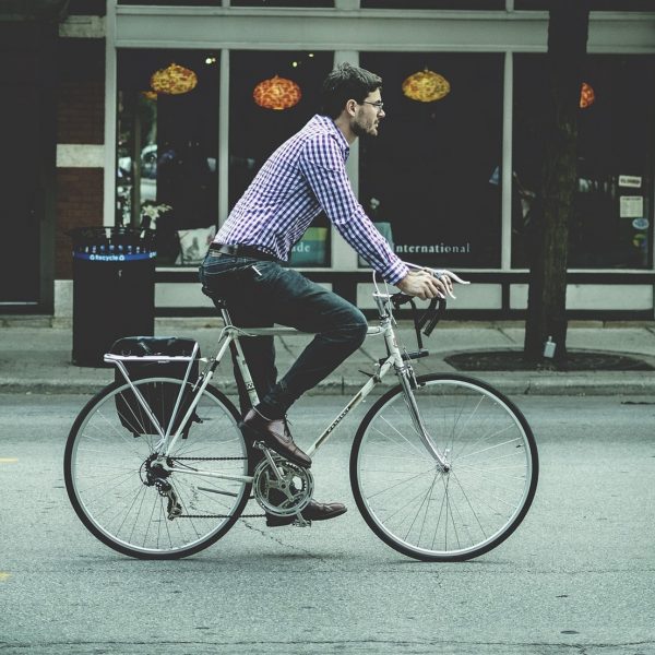 Fiets werk beweging