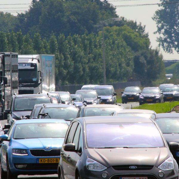 File hinder transport logistiek