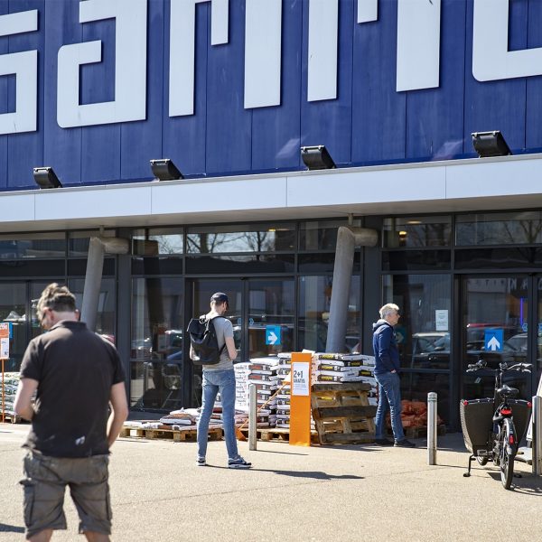 Gamma bouwmarkt campagne crisis