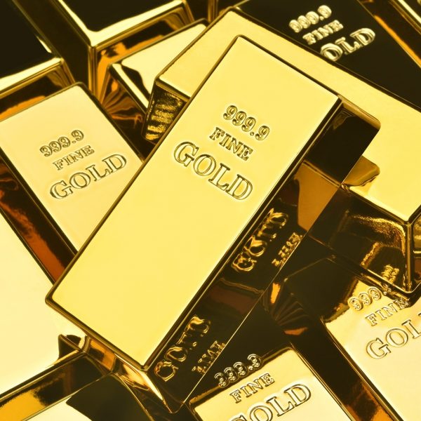 Goud goudstaven goudmijn