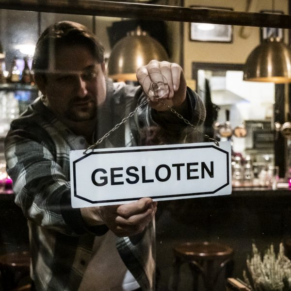 Horeca gesloten dicht winkel lockdown