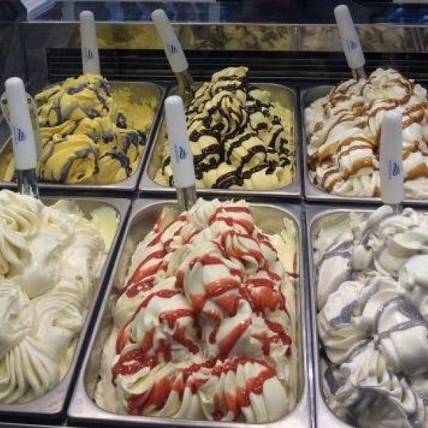 Ijs ijssalon zomer hitte
