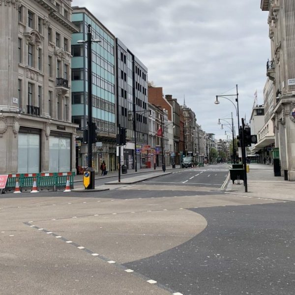 Londen lockdown coronavirus crisis