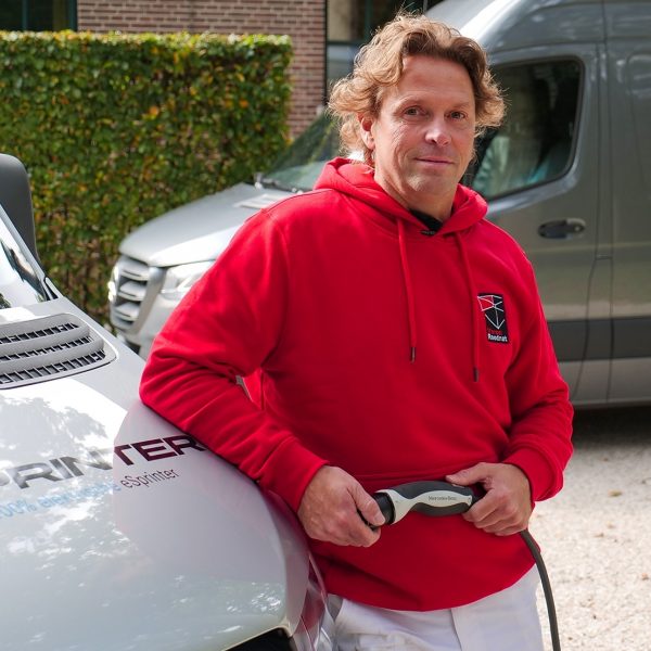 Marcel roodnat elektrische bedrijfswagen mercedes benz