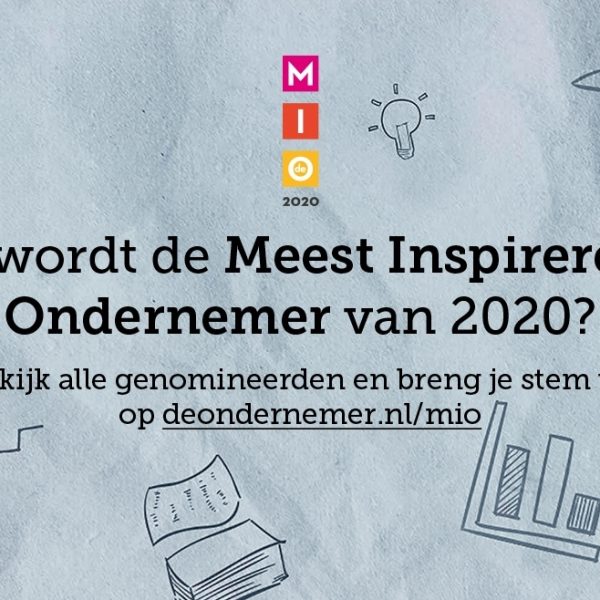 Meest inspirerende ondernemer 2020 mio