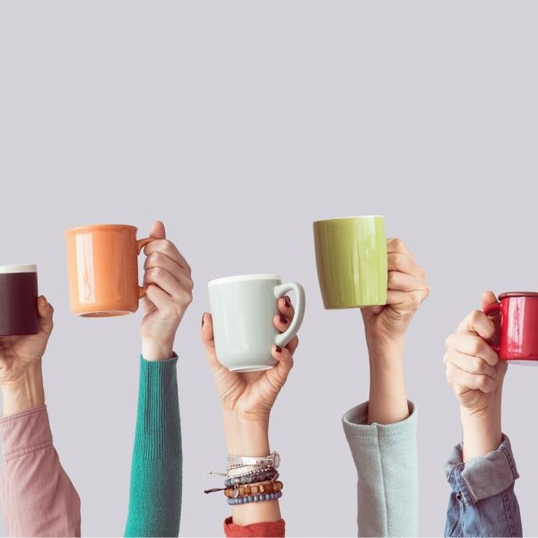 Mokken koffie koppen