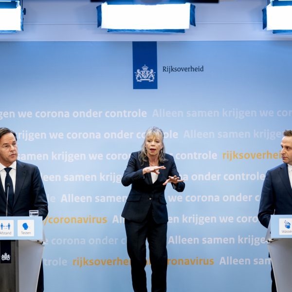 Persconferentie 13 april rutte dejonge