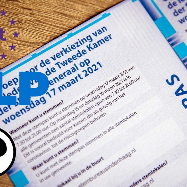 Stemformulier verkiezingen tweede kamer volt LP piratenpartij