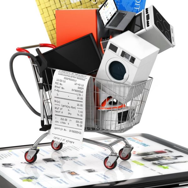 Winkelwagentje online ipad