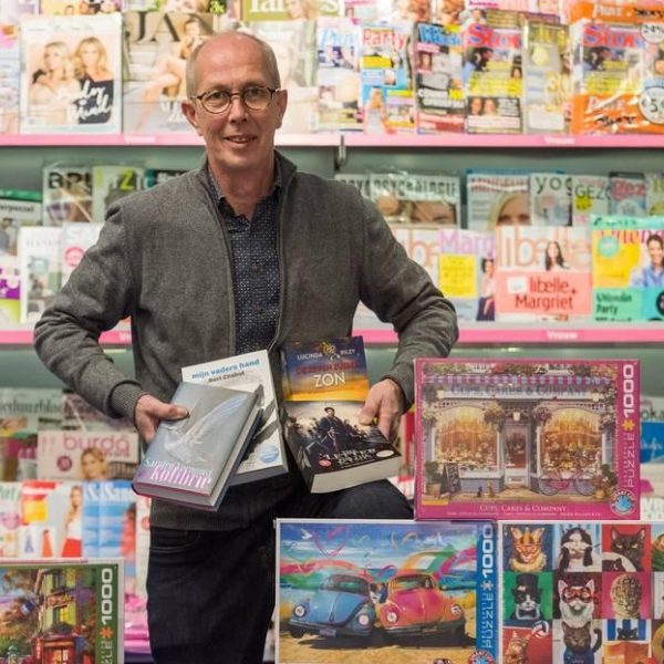 Wouter van grinsven boekhandel luchtigheid tijdens corona