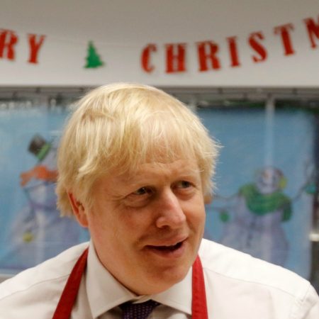 Boris Johnson Merry Christmas