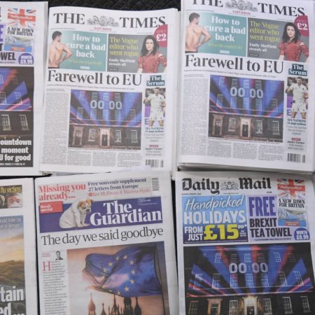 Brexit Business Britse kranten