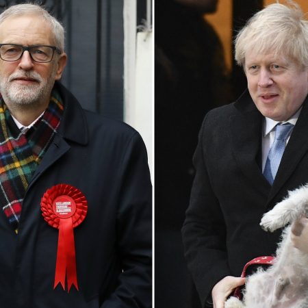 Corbyn Johnson verkiezingen