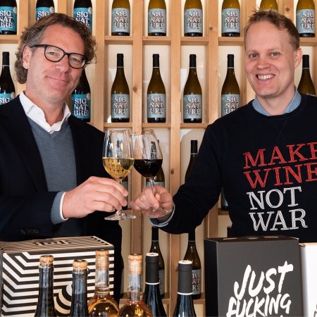 Derrick Neleman Gerard proost wijn