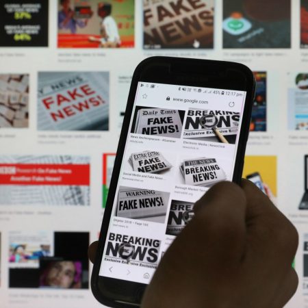 Fakenews mobieltje