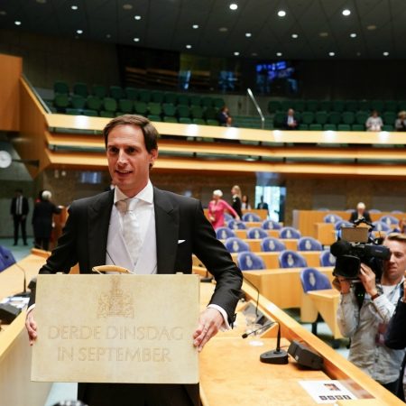 Prinsjesdag koffertje CPB staatsschuld werkloosheid ANP