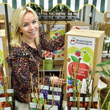 Sandra Steenwijk van webshop Boskoopsefruitbomen
