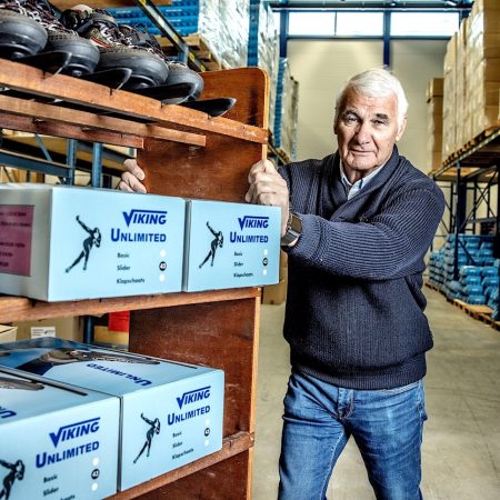 Schaatsfabrikant Viking ijs schaatsen elfstedentocht Jaap Havekotte